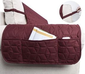 Couch Sofa Slipcover 100% Waterproof Nonslip Quilted Furniture Protector Slipcover for Dogs, Children, Pets Sofa Slipcover Machine Washable (Burgundy, Thumbnail