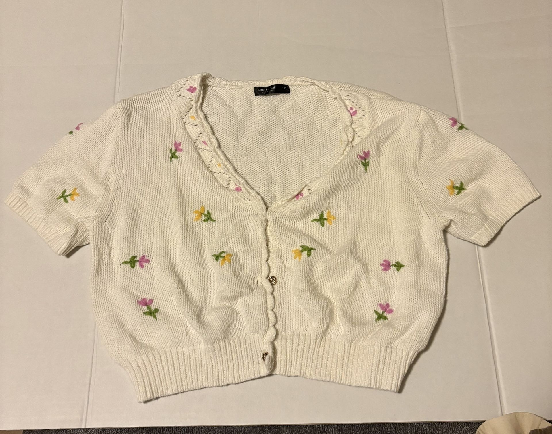 Womens Shein Curve Cardigan 1XL