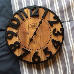 WALL CLOCK FROM BED BATH and BEYOND