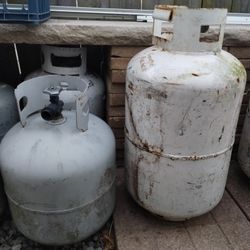 Empty Propane Tank 