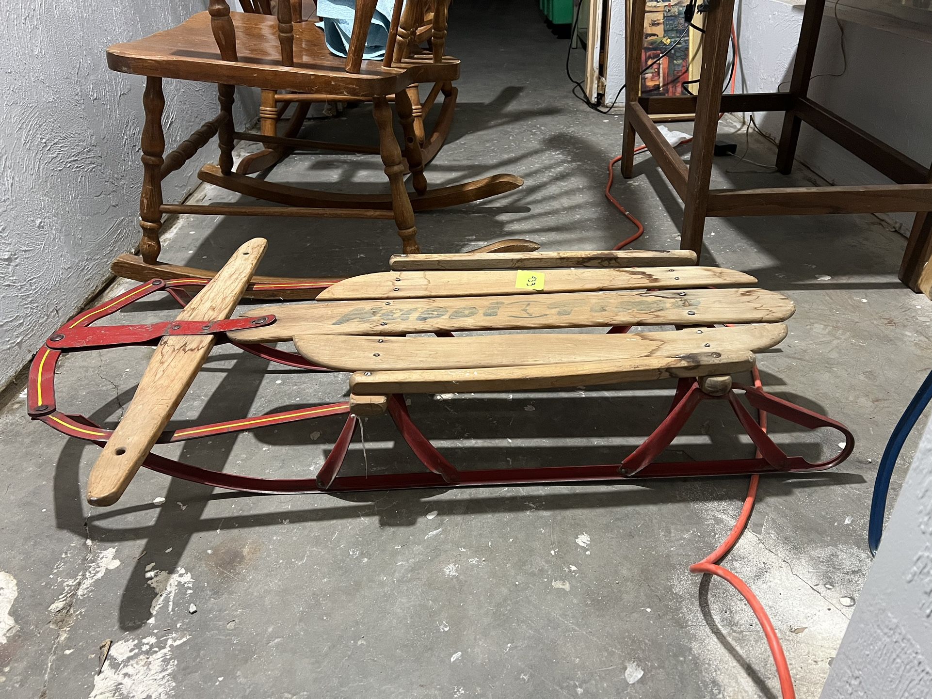 Old School Child sled