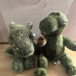 Dinosaur And Dragon Plushies