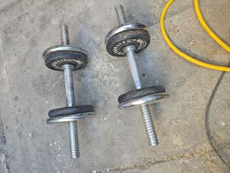 Pair of barbells
