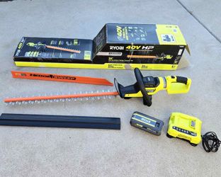 RYOBI 40V HP Brushless 26in Hedge Trimmer KIT