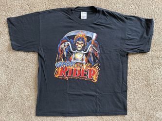 Grim Reaper On Motorcycle( Ghost Rider) Mens Size XL