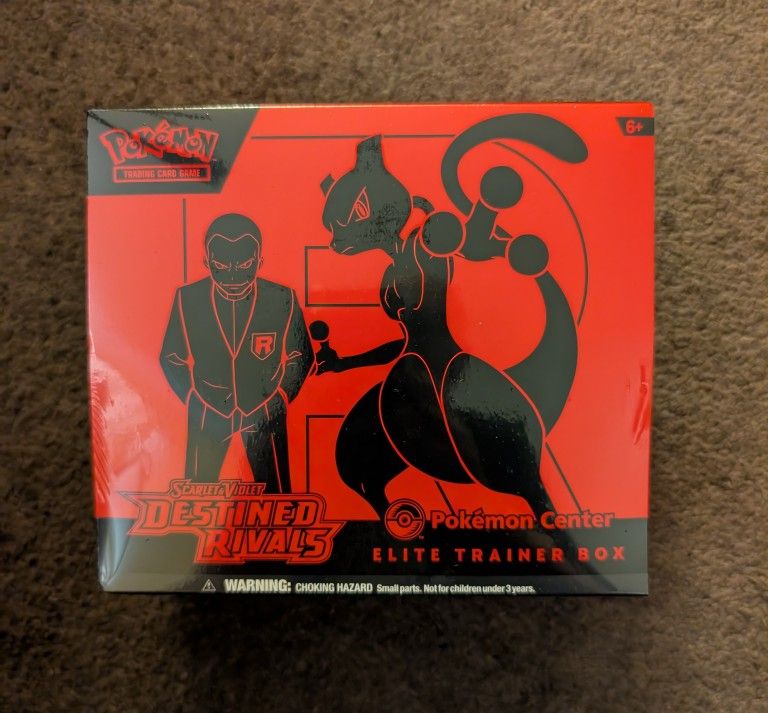 Pokemon Destined rivals pokémon center etb elite trainer box