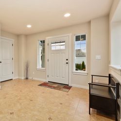Wooden Entry Bench 