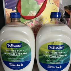 Soft Soap Refills For Hand Soap $5 Each Bottle