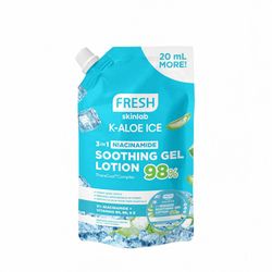 FRESH with BT21 Jeju Aloe Ice Soothing Gel Lotion 120mL