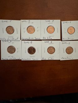 2009 Bicentennial Penny Set