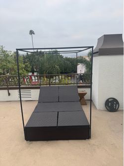 Outdoor/Patio Sun Lounger Daybed