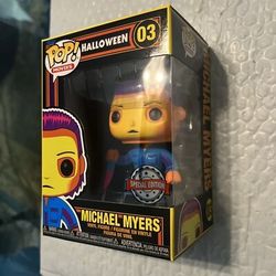 Funko Pop! Michael Myers Blacklight Vinyl Figure #03 Special Edition