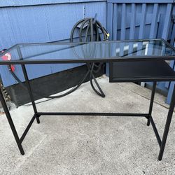 Glass Top Desk