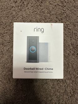 Ring Doorbell wired/Chime