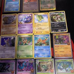 Pokemon Cards Stamped 