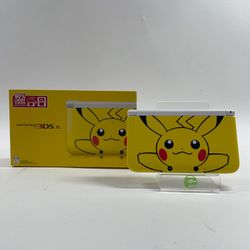 Nintendo 3DS XL Yellow Pikachu Edition SPR-001 CIB