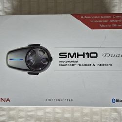 SENA Dual SMH10
 Motorcycle Bluetooth Intercom