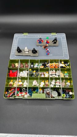 Legos star wars Marval Superman Batman