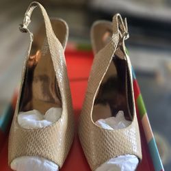 Bronze Snake Charles Heels By Charles David