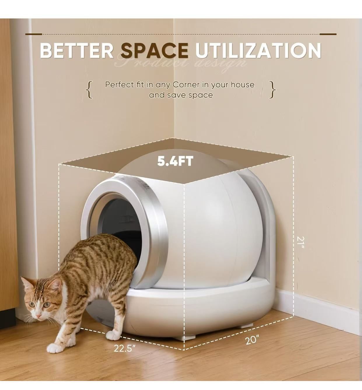 Self Cleaning Automatic Cat Litter Box