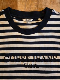 GUESS A$AP Rocky x Guess Jeans Striped T-Shirt