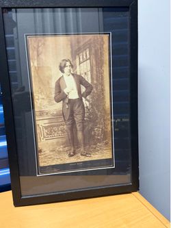 Vintage photo and frame