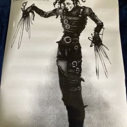 EDWARD SCISSORHANDS Movie POSTER 24x36