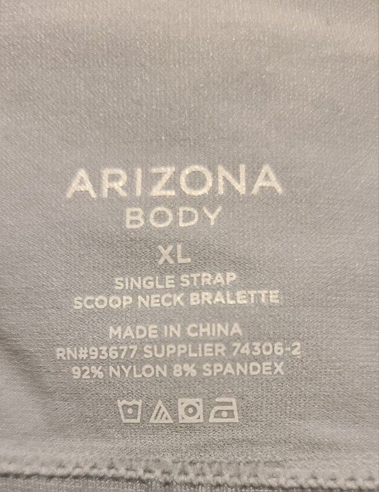 Gray Bralette XL Arizona Body