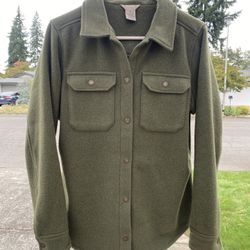 Duluth Trading Co. Women’s Wool Shirt Jacket