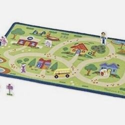 Melissa & Doug Blues Clues & You! Blue's Neighborhood Activity Rug Playset 10Pc