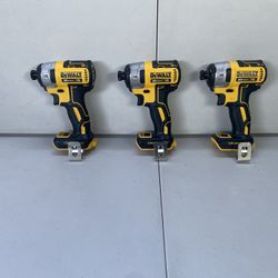 Dewalt 20v Max XR Impact Driver 1/4” DCF887 Brushless (TOOL ONLY) 