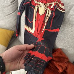 Kids Spider Man Costume 7-8