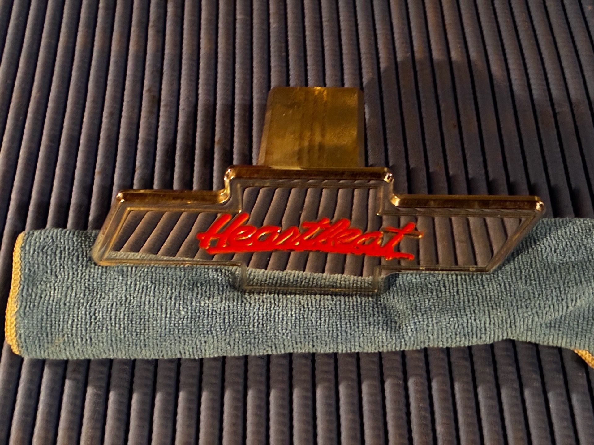 Chevrolet trailer hitch cover