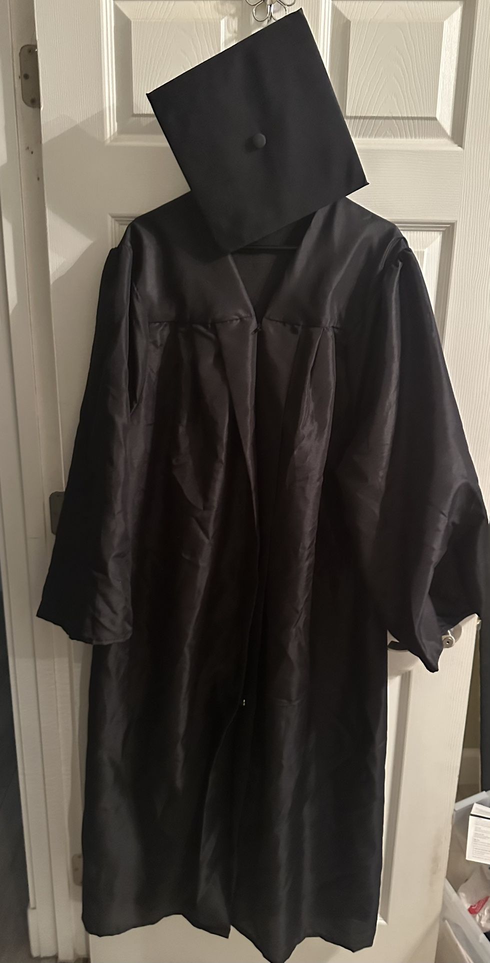 Black Graduation Cap And Gown 