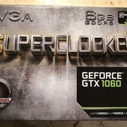GeForce GTX 1060 Video Card EVGA