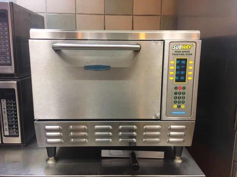 TURBOCHEF TORNADO NGC COMMERCIAL RAPID COOK TOASTER CONVECTION OVEN SUBWAY