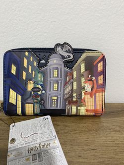 Loungefly Diagon Alley Zip Wallet