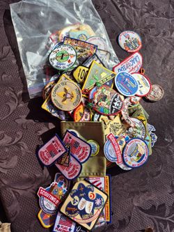 Over 80 Patches/ Merit Badge 
