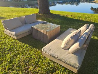 Article Furniture Outdoor Patio Lounger Couch Chaise Loveseat