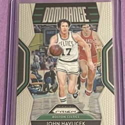 John Havlicek - 2018-19 Prizm Dominance #30 - Boston Celtics - HOF 