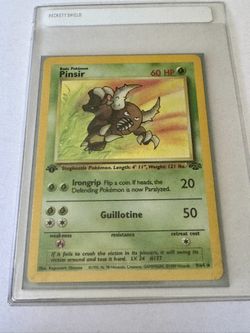 1st Edition Holo Pinser 1999 Pokemon LP/MP
