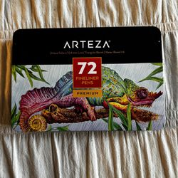 72 Ct. Arteza 0.4mm Line / Triangular Barrel / Water-Based Ink