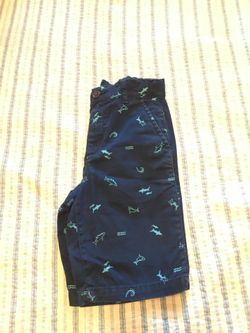 Boys shorts with fish on it size 8