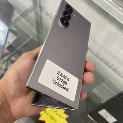 Z Fold 6 Unlocked. Cash Or $10 Down W Approval 