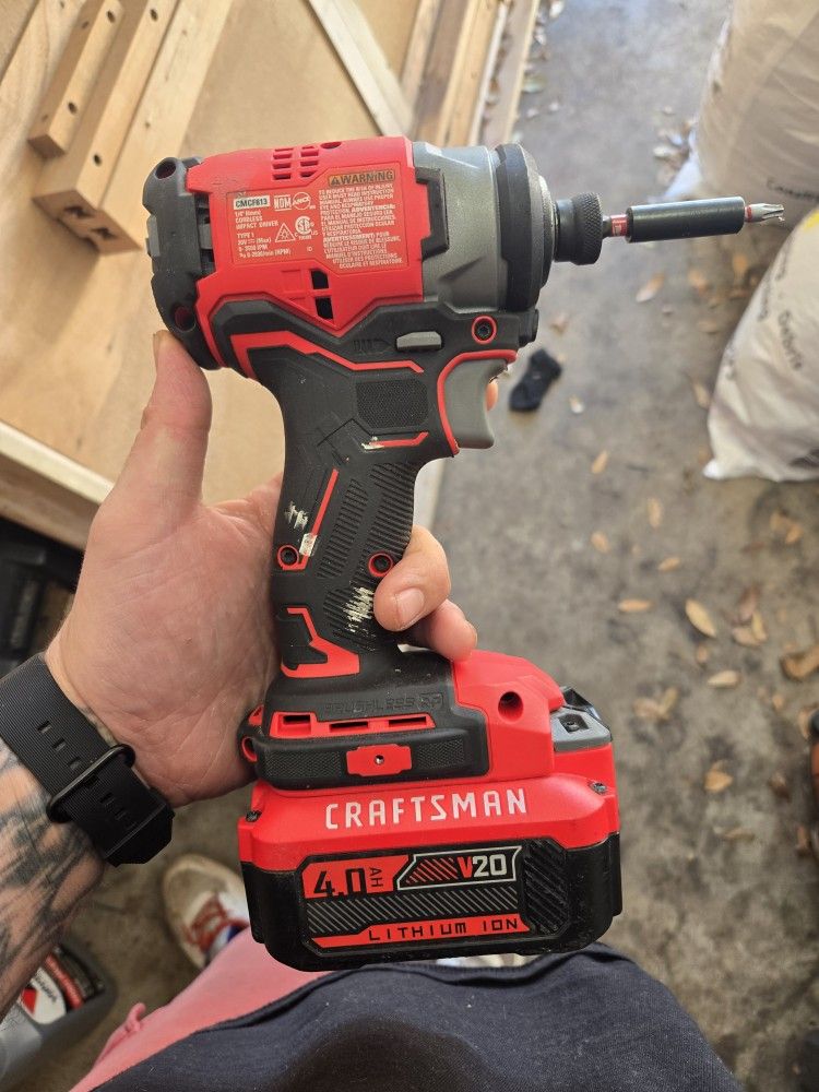 Craftsman Impact And Battery