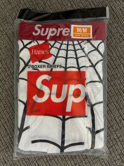 Supreme x Hanes Boxer Briefs 2-Pack Medium