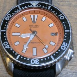Seiko Orange Boy Diver Like SKX Dive Watch