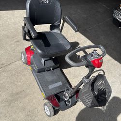 Pride Mobility Go-Go Elite Traveller 4-Wheel Mobility Scooter - Red