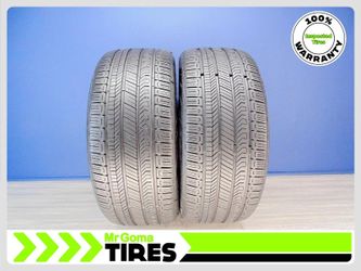 2 CONTINENTAL CROSSCONTACT RX XL 275/40R21 USED TIRES 8.6/32 TREAD 107H 2754021