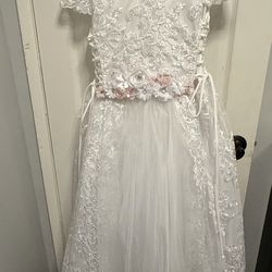 First holy communion dress